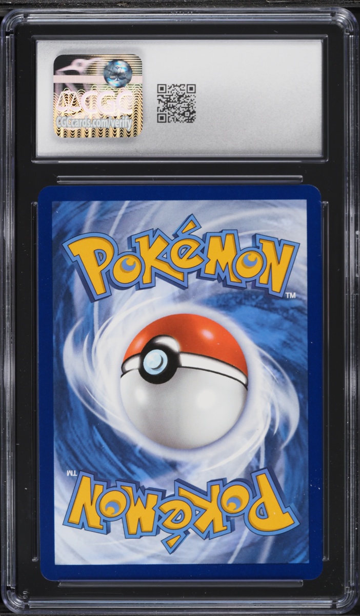 2025 Pokemon Scarlet & Violet Promo Rocket Tin Holo Team Rocket's Mewtwo EX #216 CGC 8 NM-MT