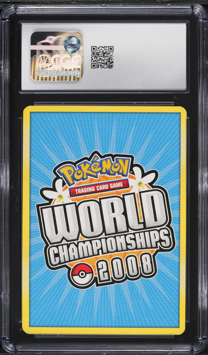 2008 Pokemon World Champ. Decks Psychic Lock Jason Klaczynski Jolteon #101 CGC 6.5 EXMT+