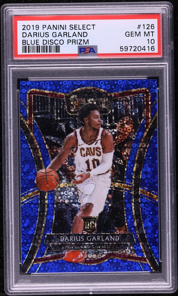 2019 Panini Prizm Ruby Wave Darius Garland ROOKIE #288 PSA 9 MINT