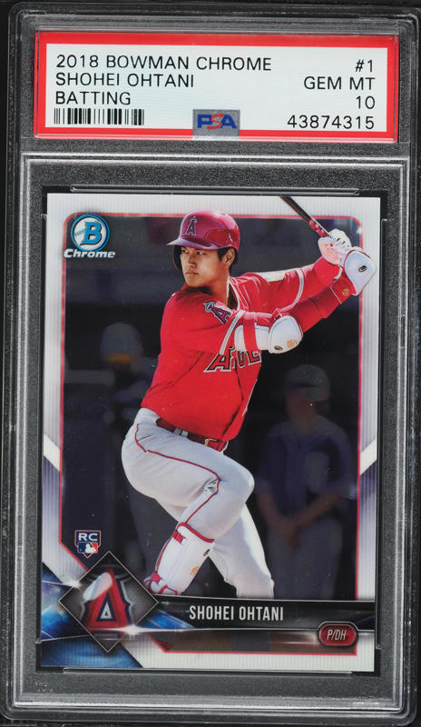 2023 Bowman Platinum Shohei Ohtani #68 CGC AUTH on Fanatics Collect