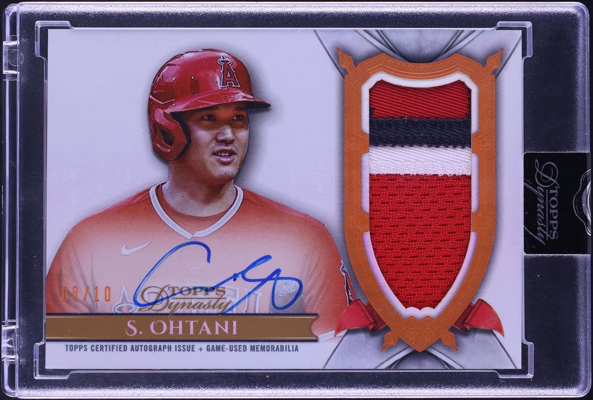 2024 Topps Dynasty Shohei Ohtani PATCH AUTO /10 #DAP-SO7