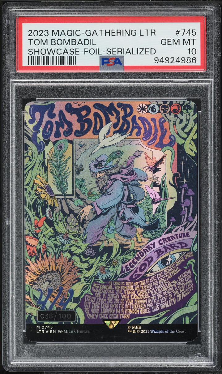 tom bombadil mtg poster card (Borderless Poster) [The Lord of the Rings: Tales of Midd 2023 Magic The Gathering MTG