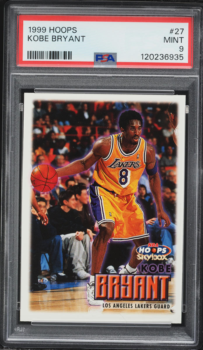 1999 Hoops Kobe Bryant #27 PSA 9 MINT