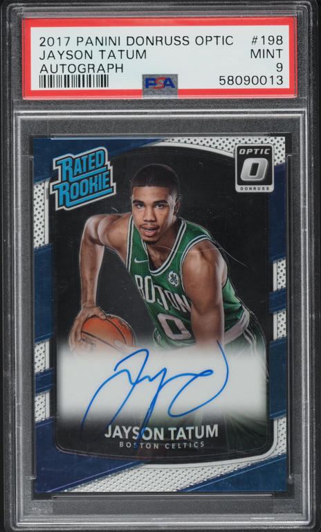 Panini Optic Jayson Tatum テイタム RC ホロカード 割引おもちゃ・ホビー・グッズ - Panini Optic Jayson Tatum