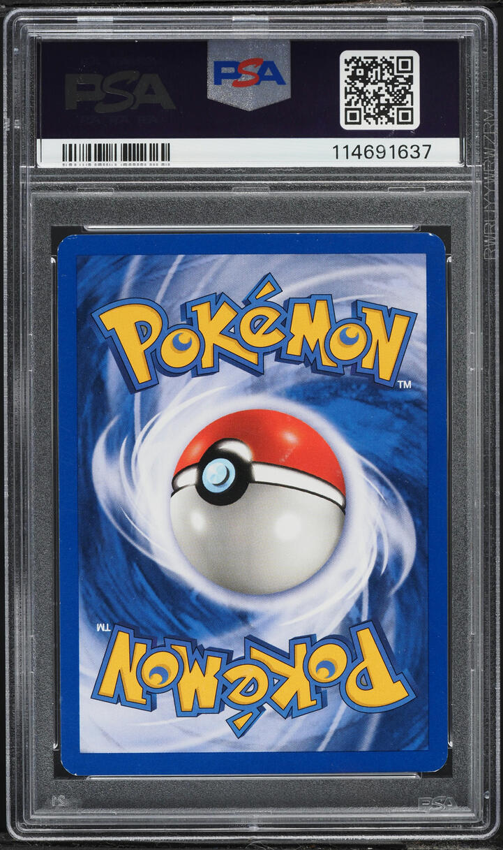 2001 Pokemon Neo Revelation Double Holo Shining Gyarados #65 PSA 7 NRMT