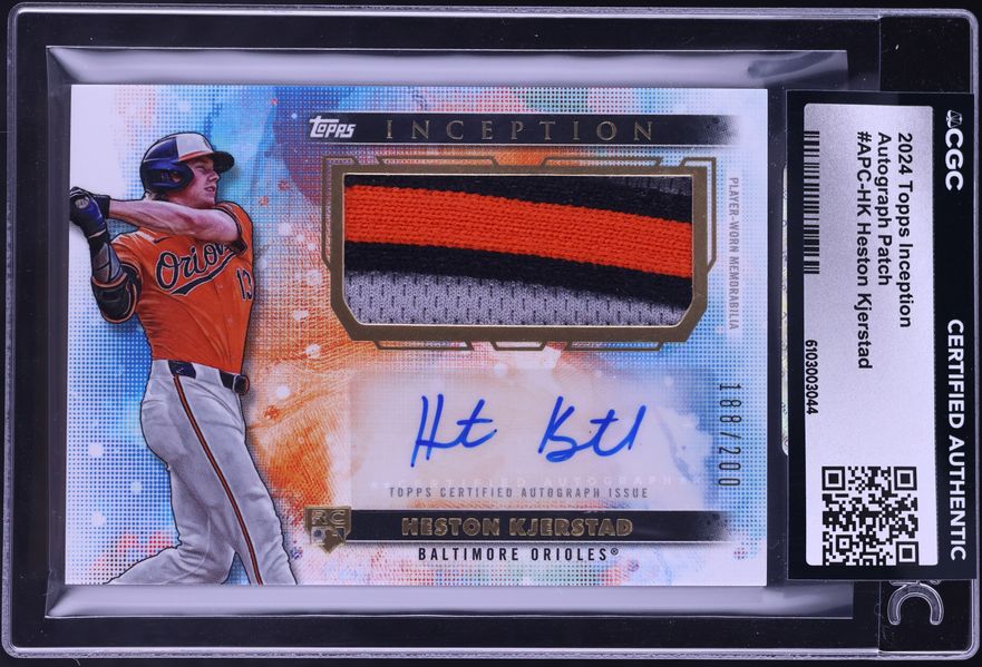 2025 Panini Prizm Sensational Signatures Heston Kjerstad AUTO #SS