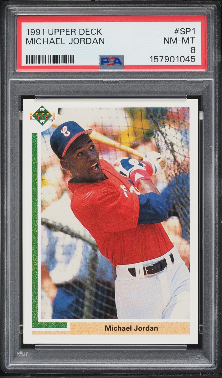 1991 Upper Deck Michael Jordan ROOKIE #SP1 PSA 8 NM-MT