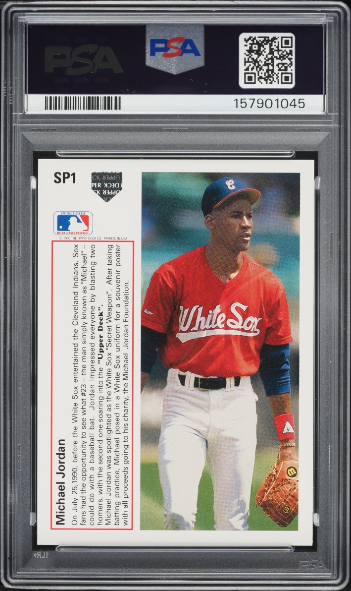 1991 Upper Deck Michael Jordan ROOKIE #SP1 PSA 8 NM-MT