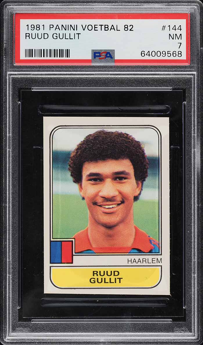 1981 Panini Voetbal 82 Ruud Gullit #144 PSA 7 NRMT - Photo 1