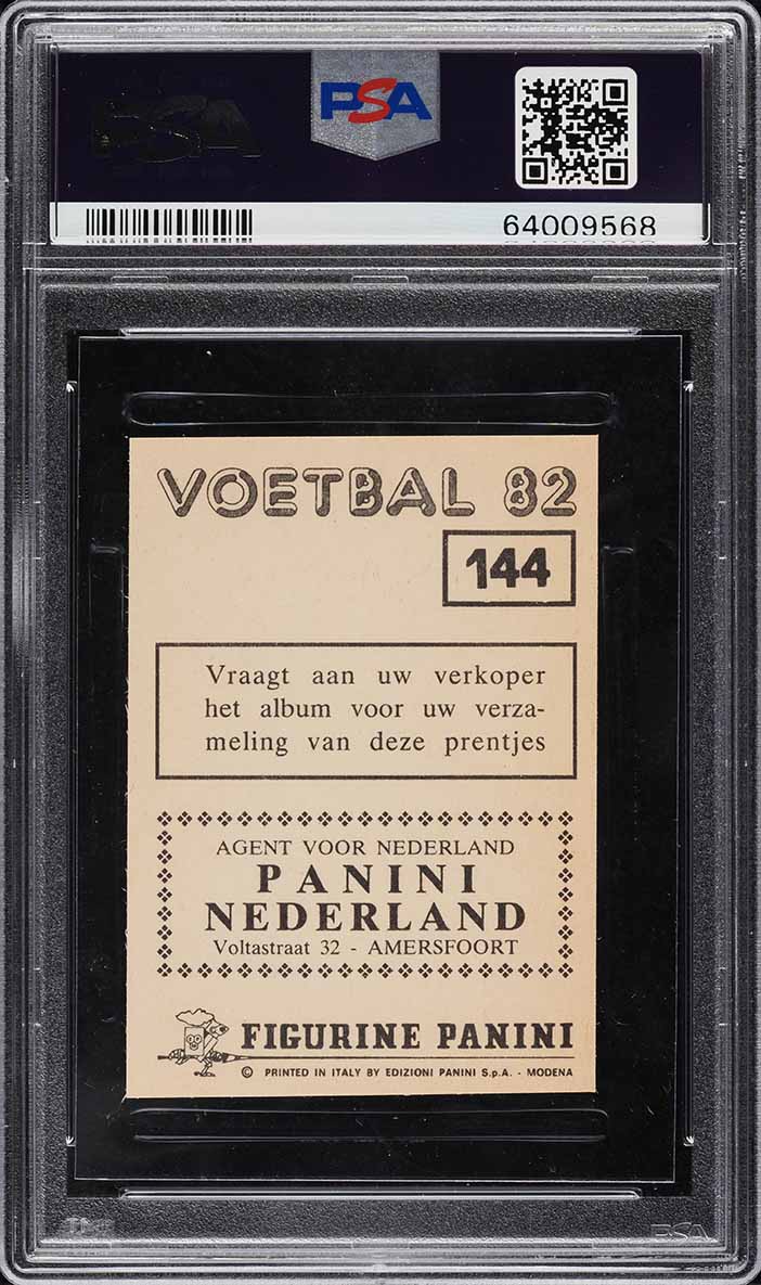1981 Panini Voetbal 82 Ruud Gullit #144 PSA 7 NRMT - Photo 2