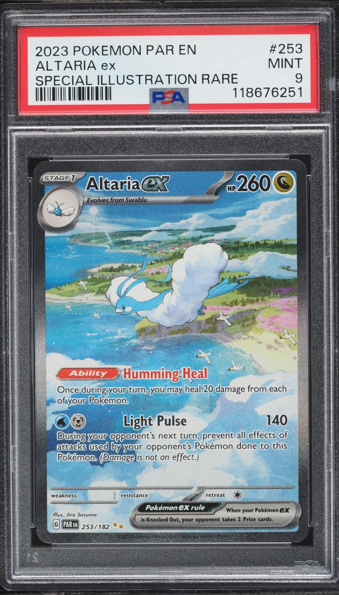 2023 Pokemon Scarlet & Violet Paradox Rift SIR Altaria EX #253 PSA 9 MINT