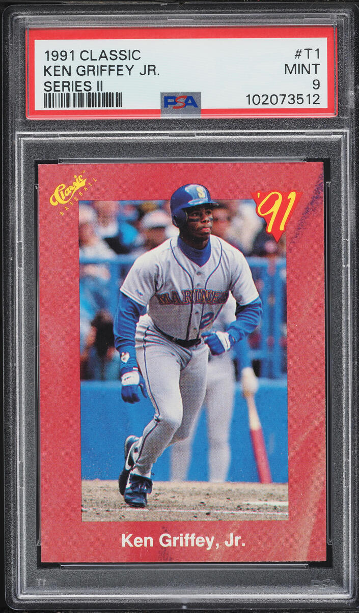 1991 Classic Series II Ken Griffey Jr. #T1 PSA 9 MINT
