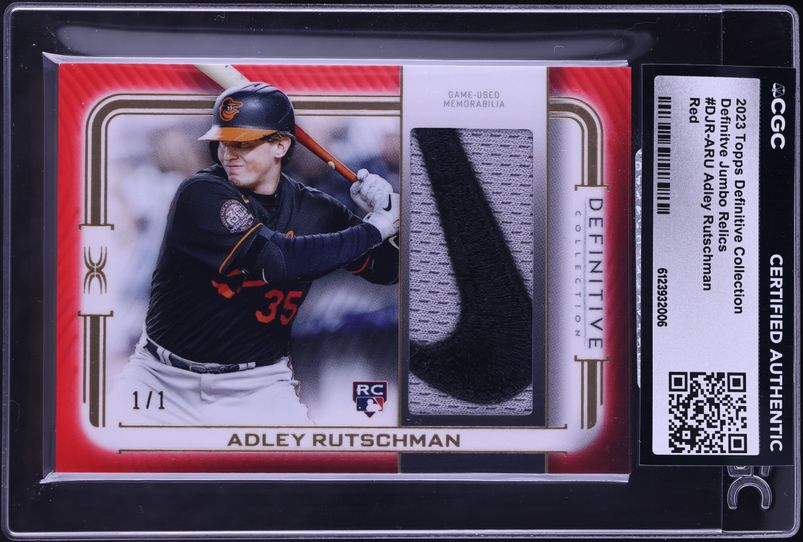 2023 Topps Chrome Update Sapphire Edition Gold Adley Rutschman