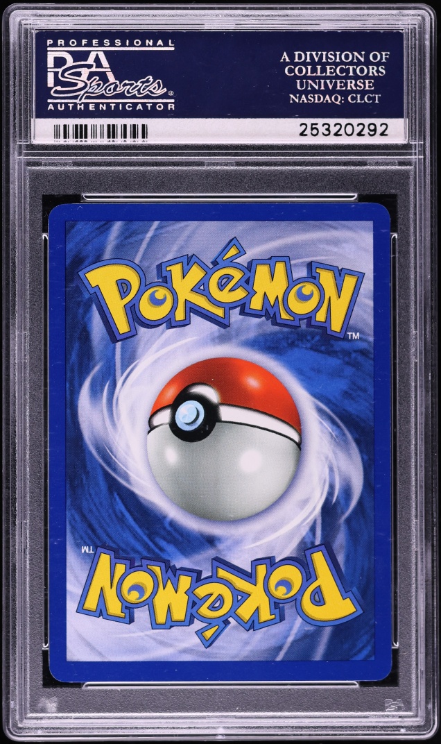 1999 Pokemon Base Set Shadowless Holo Alakazam #1 PSA 9 MINT