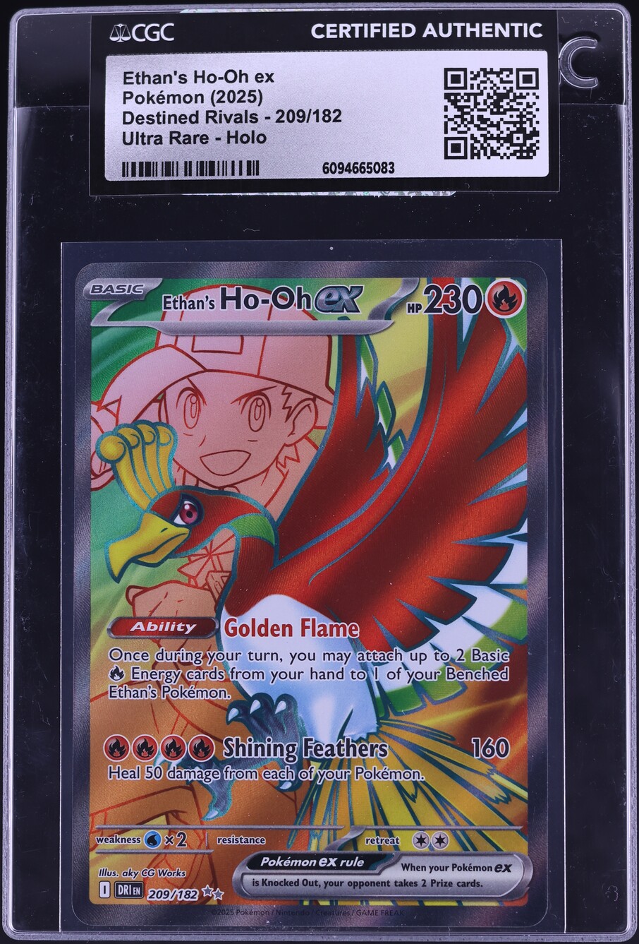 2025 Pokemon Scarlet & Violet Destined Rivals Full Art Ethan's