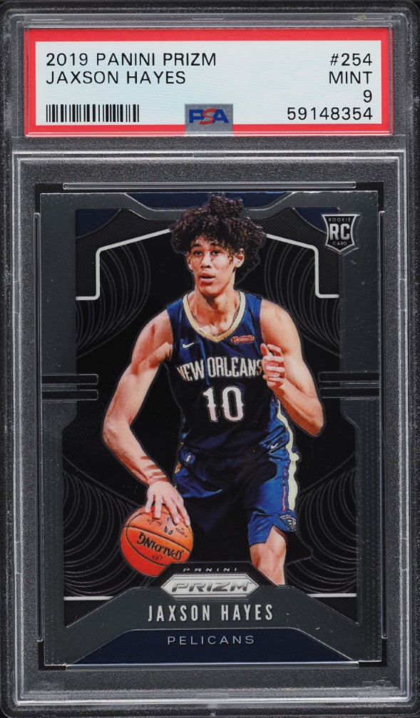 2019 Panini Prizm Jaxson Hayes ROOKIE #254 PSA 9 MINT