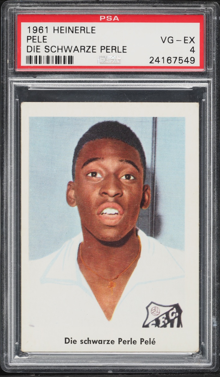 1961 Heinerle Die Schwarze Pele PSA 4 VGEX