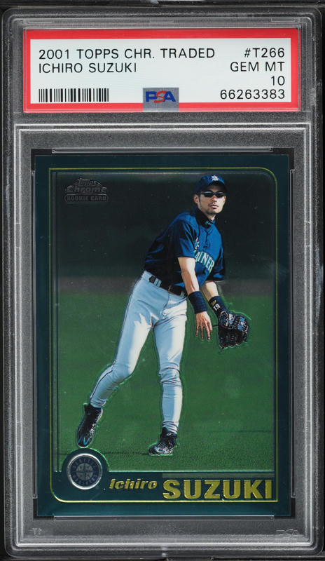 2001 UD VICTORY ICHIRO BGS GEM BAT イチロー 2001 Upper Deck Victory Ichiro ROOKIE #564 BGS 8.5 NM-MT+ on