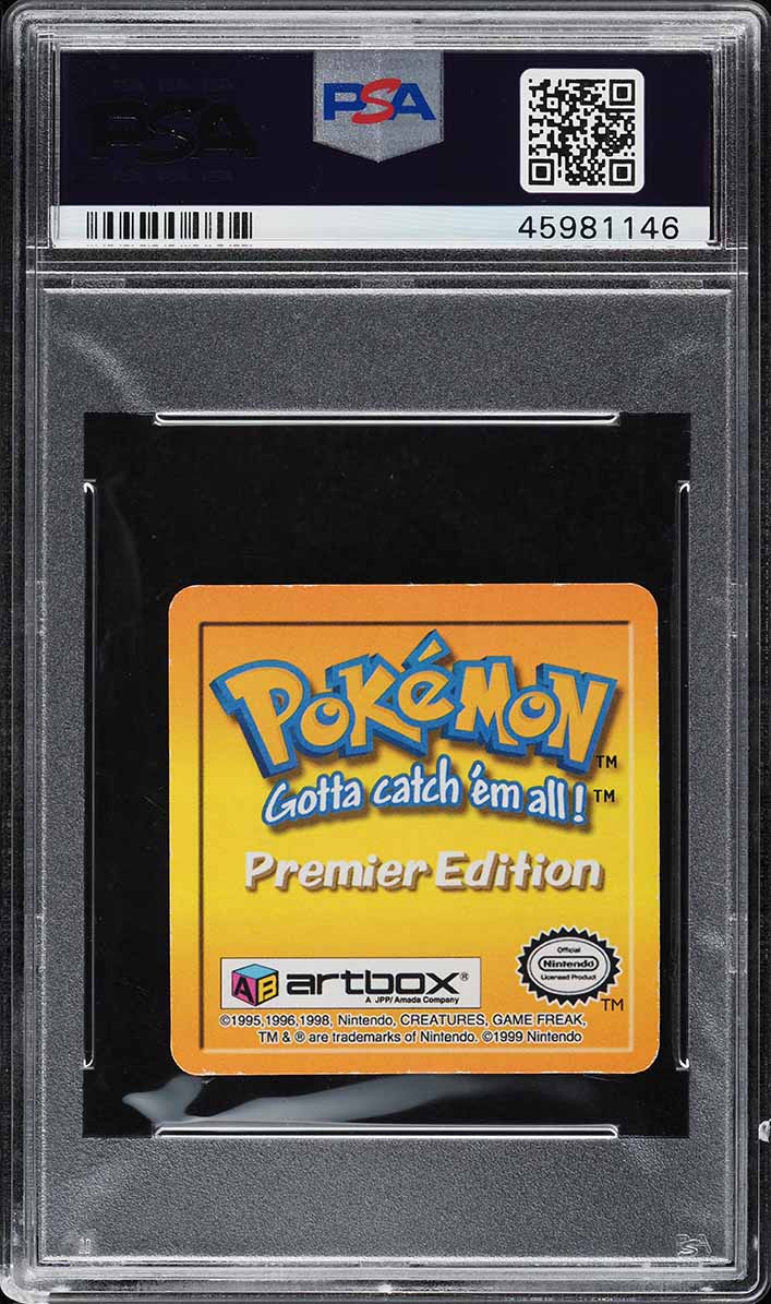 1999 Pokemon Action Flipz Premier Edition Pikachu Raichu #1 PSA 9 MINT