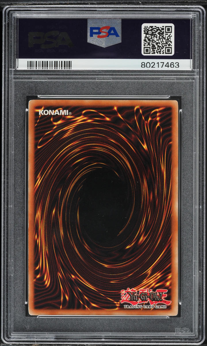 2003 Yu-Gi-Oh! Labyrinth Of Nightmare 1st Edition Riryoku Field #LON-081 PSA 8
