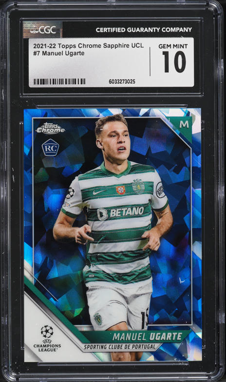 2019 Topps Chrome UEFA Sapphire Yellow Lionel Messi /99 #1