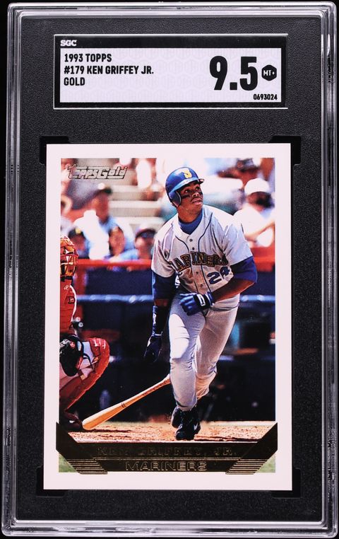 1993 Topps Gold Ken Griffey Jr. #179 SGC 9.5 MINT+