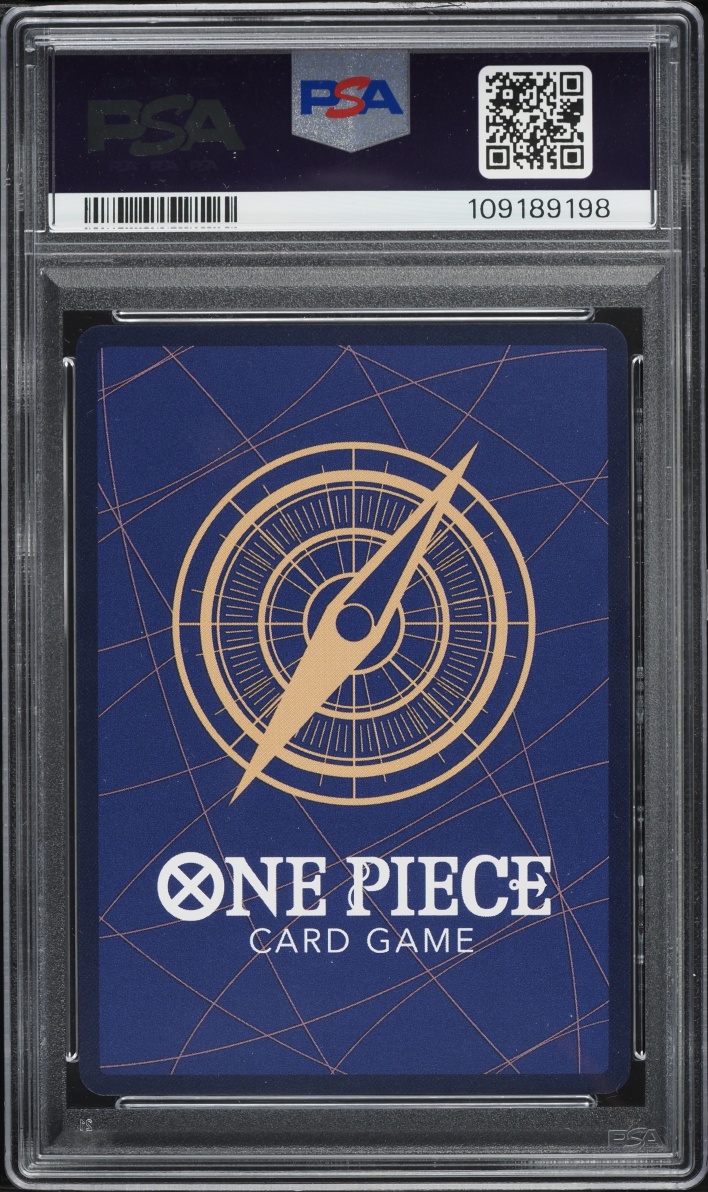 2023 One Piece Japanese Pillars Of Strength Wanted SP Alt Art Monkey D. Luffy #ST01-012 PSA 10