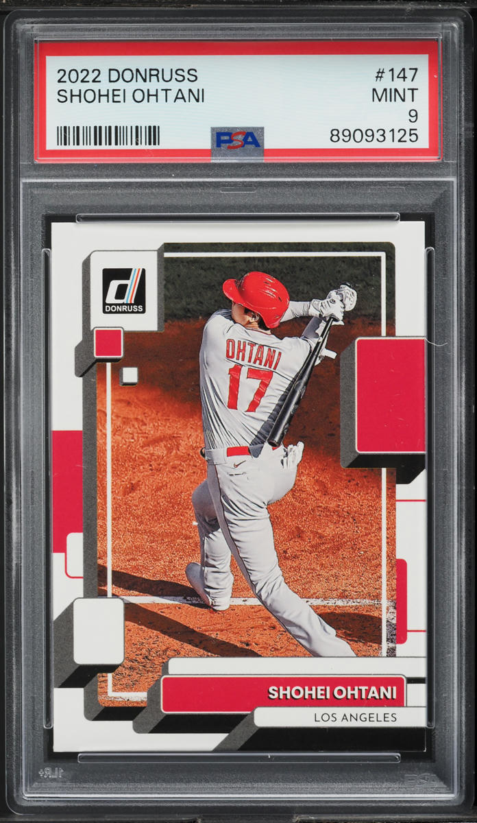 2022 Donruss Shohei Ohtani #147 PSA 9 MINT
