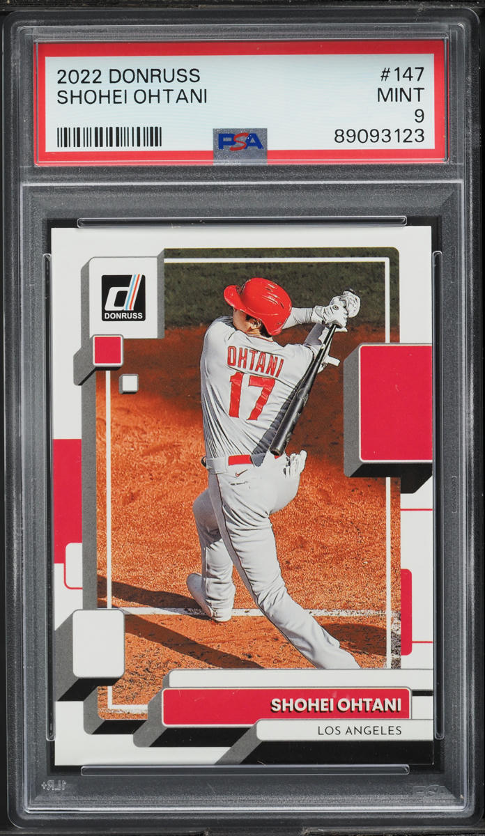2022 Donruss Shohei Ohtani #147 PSA 9 MINT