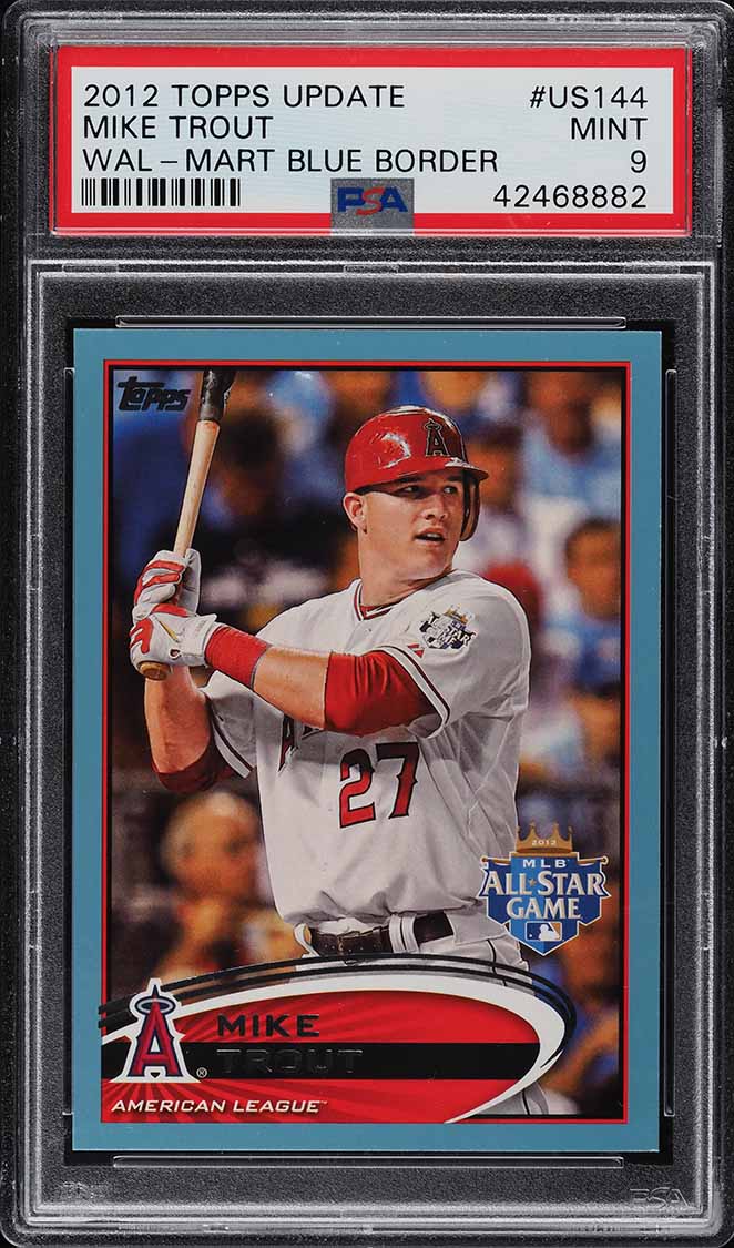 2012 Topps Update Mike Trout ROOKIE #US144 PSA 10 GEM MINT on