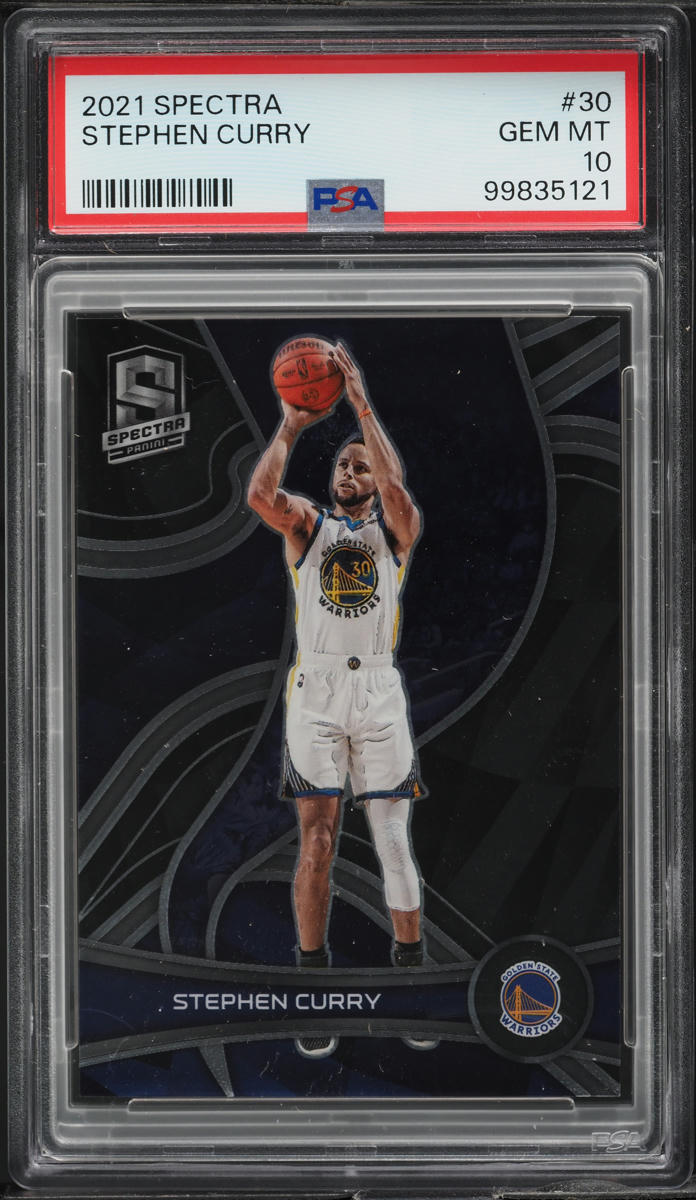 2021 Panini Spectra Stephen Curry #30 PSA 10 GEM MINT