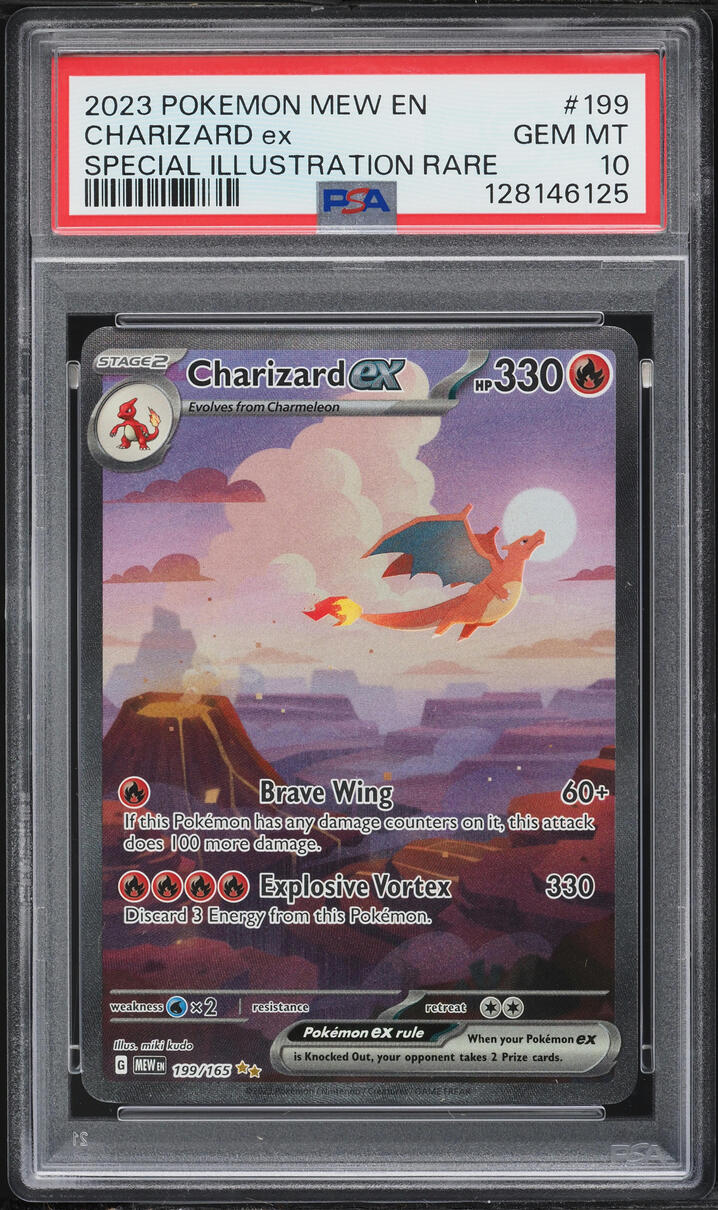 2023 Pokemon Scarlet & Violet 151 SIR Charizard Ex #199 PSA 10 GEM MINT