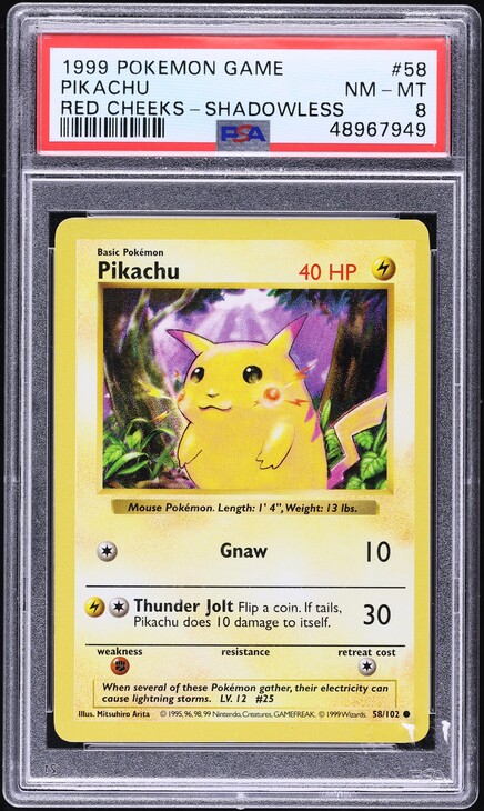 1999 Pokemon Jungle 1st Edition Pikachu #60 PSA 9 MINT on Fanatics