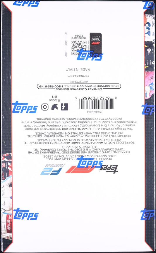 2020 Topps Chrome Formula 1 F1 Racing Sealed Hobby Box - Photo 2