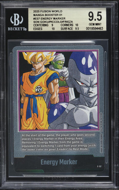 2025 Dragon Ball Super Fusion World Booster 01 Energy Marker