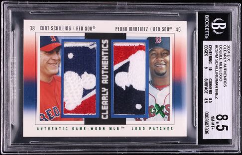 1998 E-X2001 Essential Credentials Now Pedro Martinez /39 #39 BGS