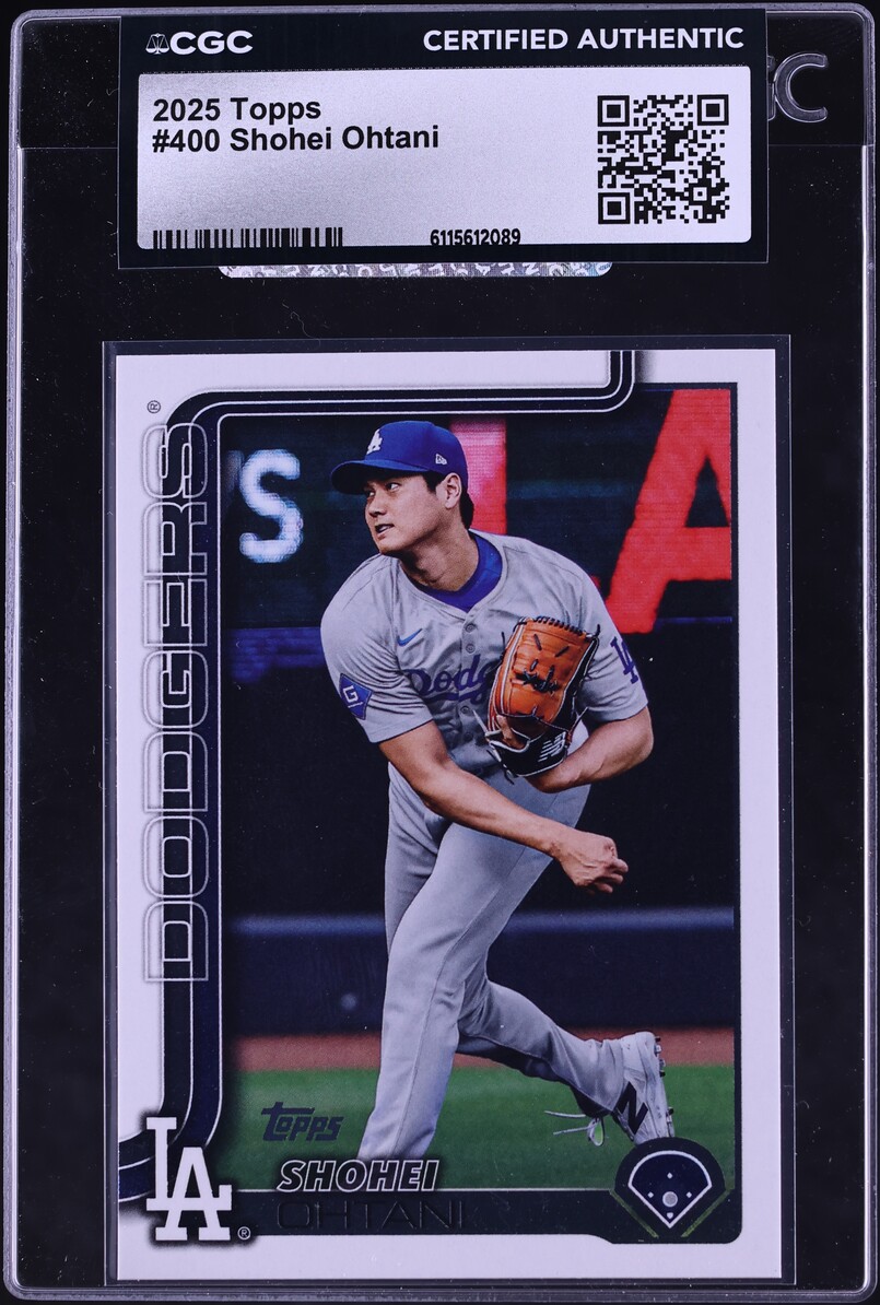 2025 Topps Shohei Ohtani #400 CGC AUTH