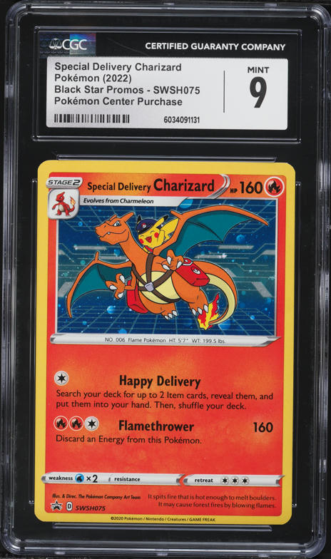 2022 Pokemon Japanese SWSH Pokemon GO Holo Charizard #10 CGC 10