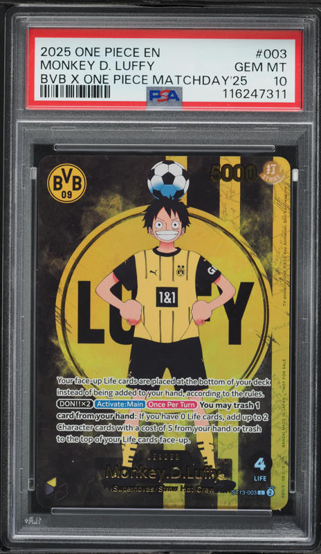 2025 ONE PIECE OP11 JP #119 ルフィPSA10 PSA 10 GEM MINT Japanese