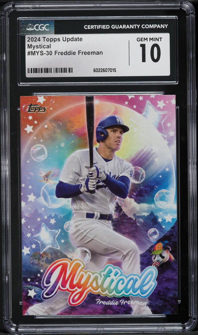 2024 Topps Update Mystical Freddie Freeman #MYS-30 CGC 10 GEM MINT