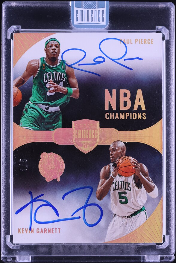 2019 Panini Eminence All-Star Diamond Kevin Garnett AUTO /10 #AS
