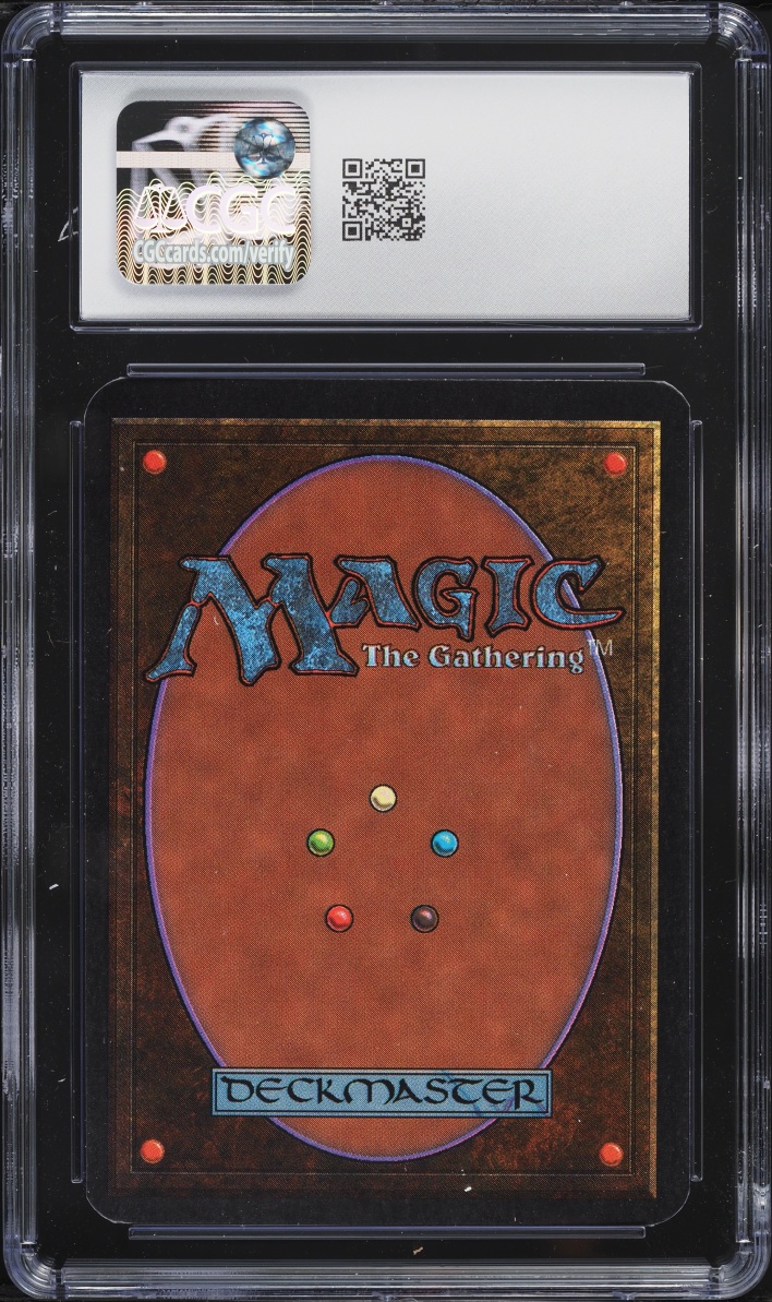 1993 Magic The Gathering MTG Alpha Black Ward CGC 9.5 MINT+
