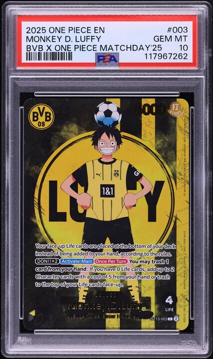 2025 One Piece Promo Dodgers Night Monkey D. Luffy #EB02-010