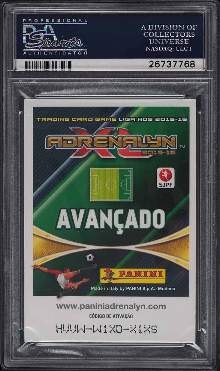 2015 Panini Adrenalyn XL Liga Nos Cristiano Ronaldo #342 PSA 9 MINT
