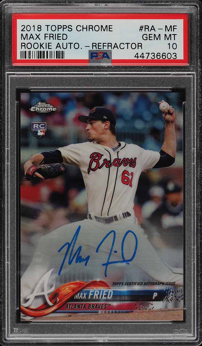 MAX FRIED RC 直筆 auto MLB 2018 Panini /49 MAX FRIED RC 直筆 auto MLB 2018 Panini /49 MAX FRIED RC 直筆