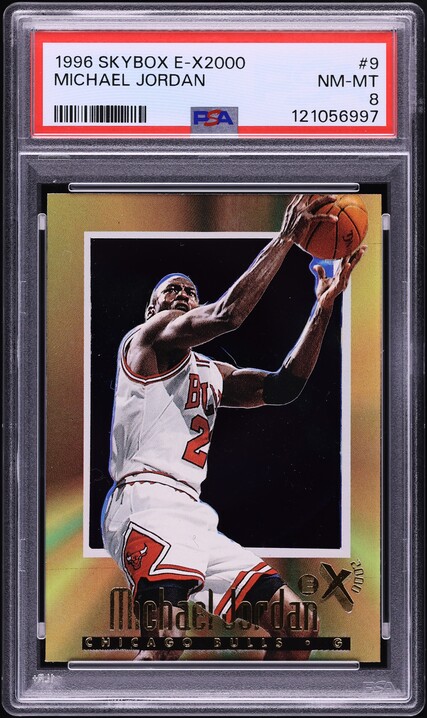1996 Skybox Z-Force Michael Jordan #179 PSA 9 MINT on Fanatics Collect