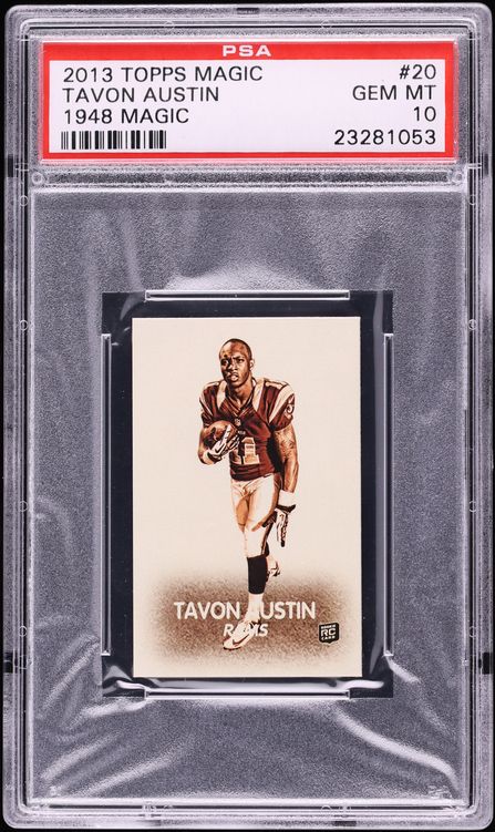 2013 Topps Magic '48 Tavon Austin ROOKIE #20 PSA 10 GEM MINT