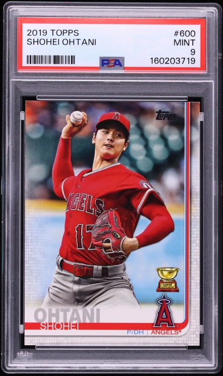 2019 Topps Shohei Ohtani #600 PSA 9 MINT