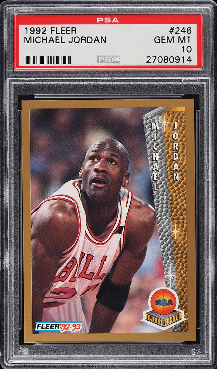 1992 Topps Archives Gold Michael Jordan #52 PSA 9 MINT on Fanatics