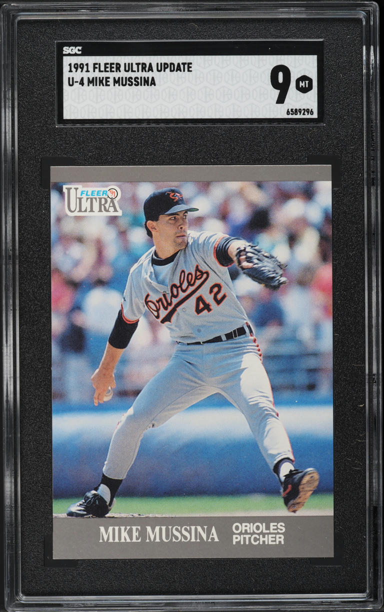 1991 Ultra Update Mike Mussina ROOKIE #U-4 SGC 9 MINT